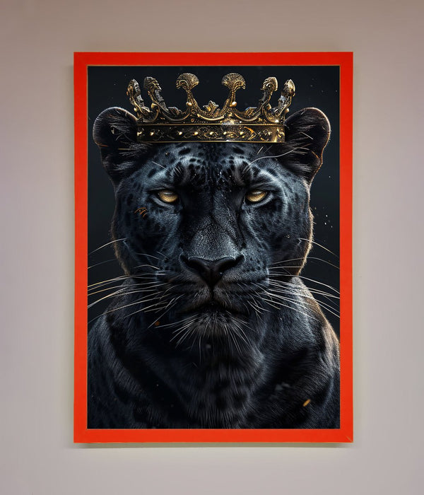 King Panther Framed Wall Art - Hi Society
