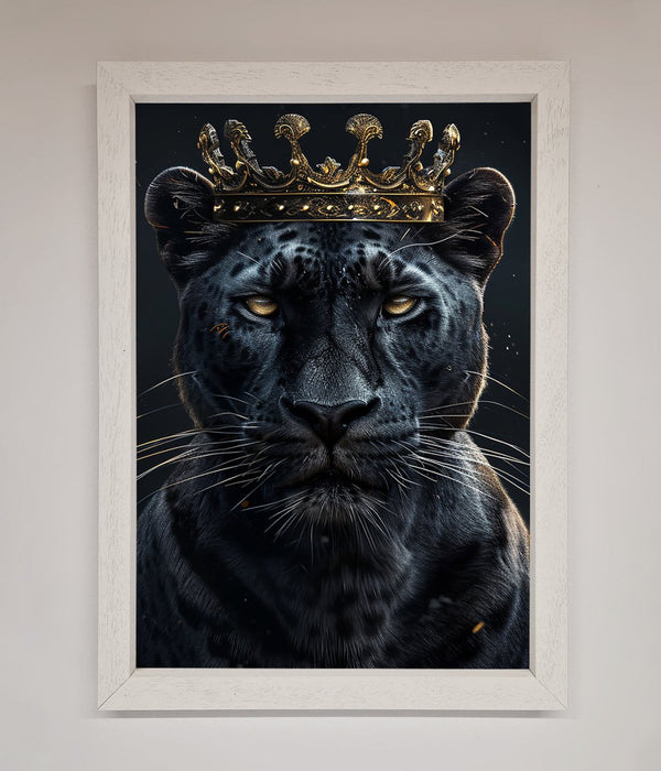 King Panther Framed Wall Art - Hi Society