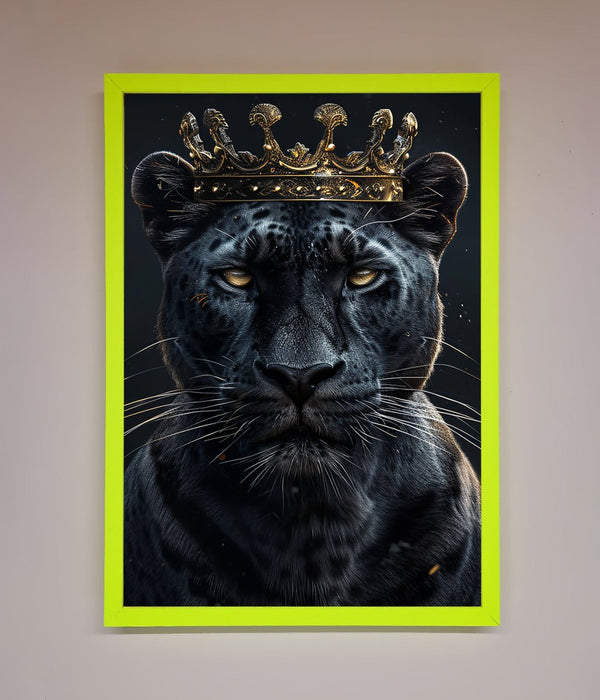 King Panther Framed Wall Art - Hi Society