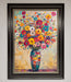 Klimt Style Flowers Framed Poster - Hi Society
