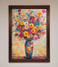 Klimt Style Flowers Framed Poster - Hi Society