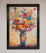 Klimt Style Flowers Framed Poster - Hi Society