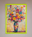 Klimt Style Flowers Framed Poster - Hi Society
