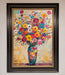 Klimt Style Flowers Framed Poster - Hi Society