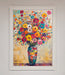 Klimt Style Flowers Framed Poster - Hi Society