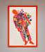 Laying In The Flowers Framed Poster - Hi Society