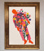 Laying In The Flowers Framed Poster - Hi Society