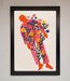 Laying In The Flowers Framed Poster - Hi Society