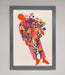 Laying In The Flowers Framed Poster - Hi Society