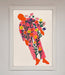Laying In The Flowers Framed Poster - Hi Society