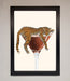 Lazy Leopard Martini Framed Poster - Hi Society