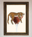 Lazy Leopard Martini Framed Poster - Hi Society