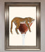 Lazy Leopard Martini Framed Poster - Hi Society