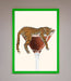 Lazy Leopard Martini Framed Poster - Hi Society