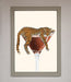 Lazy Leopard Martini Framed Poster - Hi Society