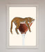 Lazy Leopard Martini Framed Poster - Hi Society