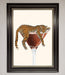 Lazy Leopard Martini Framed Poster - Hi Society