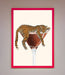 Lazy Leopard Martini Framed Poster - Hi Society