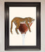Lazy Leopard Martini Framed Poster - Hi Society