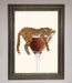 Lazy Leopard Martini Framed Poster - Hi Society