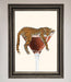 Lazy Leopard Martini Framed Poster - Hi Society