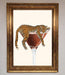 Lazy Leopard Martini Framed Poster - Hi Society