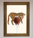 Lazy Leopard Martini Framed Poster - Hi Society