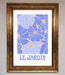 Le Jardin Blue Framed Poster - Hi Society