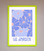 Le Jardin Blue Framed Poster - Hi Society