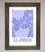 Le Jardin Blue Framed Poster - Hi Society