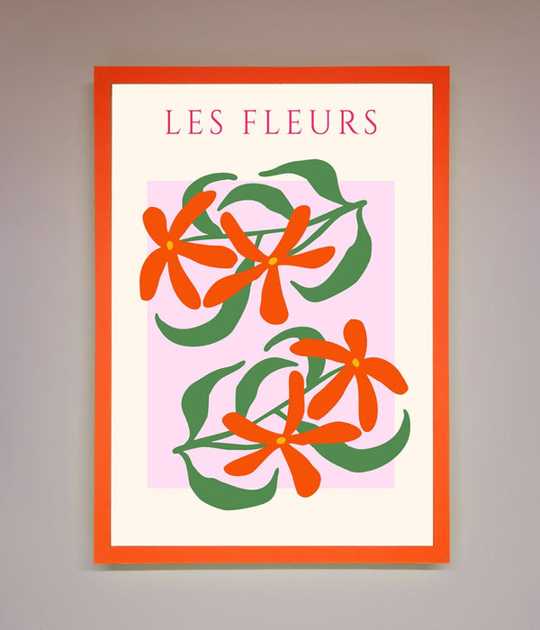 Les Fleurs Framed Print - Hi Society