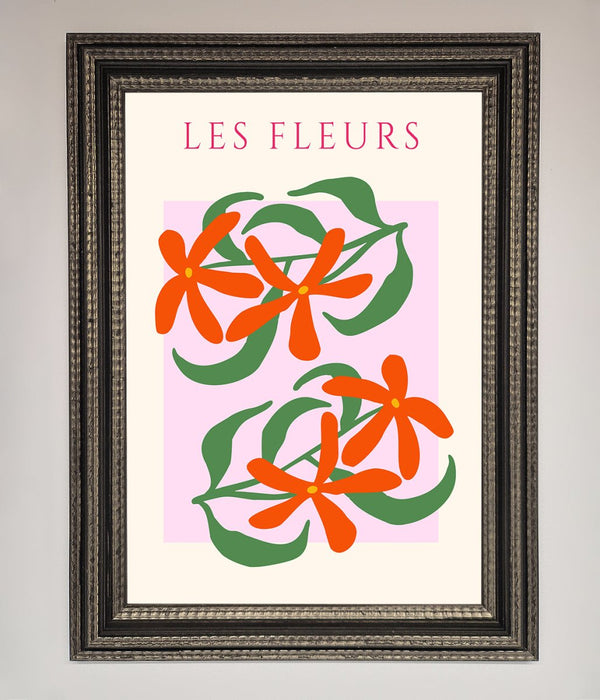 Les Fleurs Framed Print - Hi Society