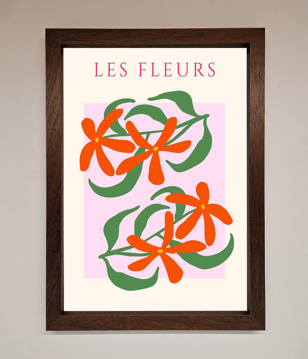 Les Fleurs Framed Print - Hi Society