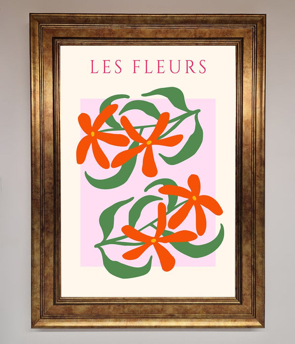 Les Fleurs Framed Print - Hi Society