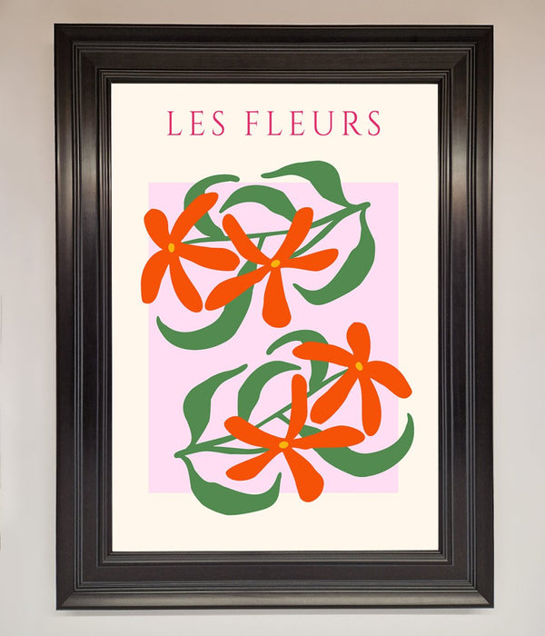 Les Fleurs Framed Print - Hi Society