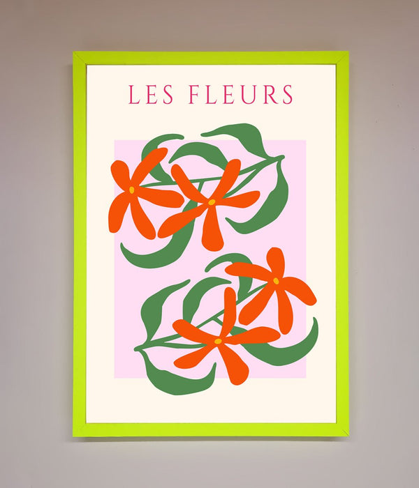 Les Fleurs Framed Print - Hi Society