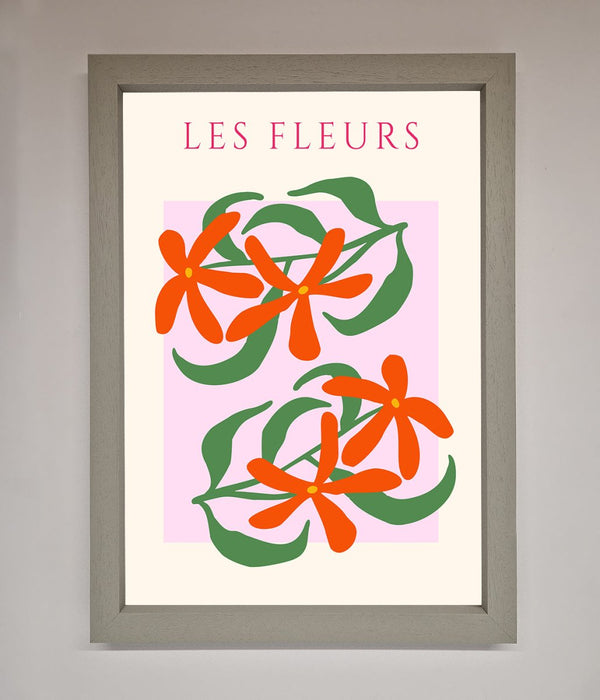 Les Fleurs Framed Print - Hi Society