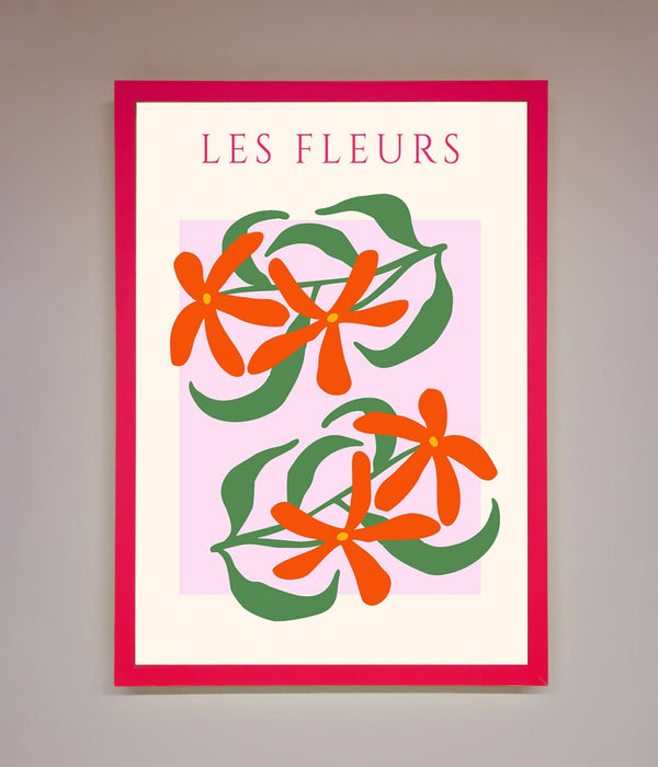 Les Fleurs Framed Print - Hi Society