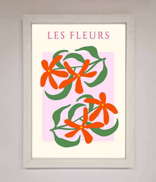 Les Fleurs Framed Print - Hi Society