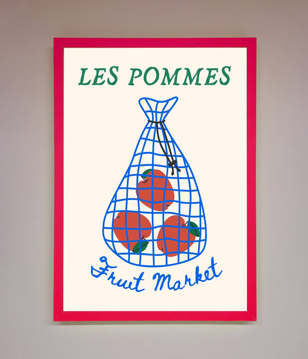 Les Pommes Framed Print - Hi Society