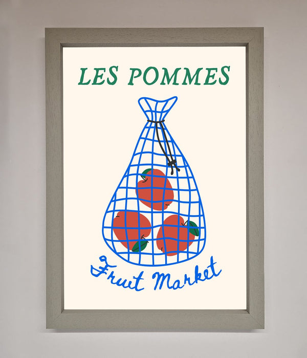 Les Pommes Framed Print - Hi Society