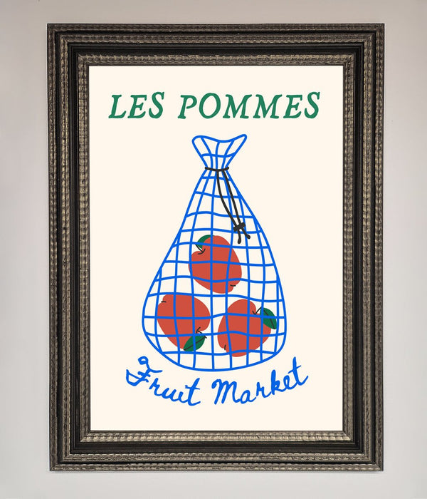 Les Pommes Framed Print - Hi Society