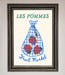 Les Pommes Framed Print - Hi Society