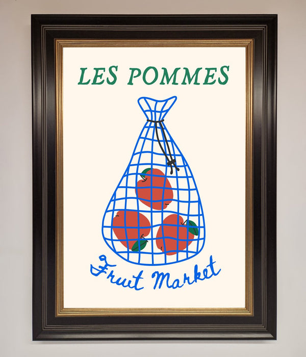 Les Pommes Framed Print - Hi Society