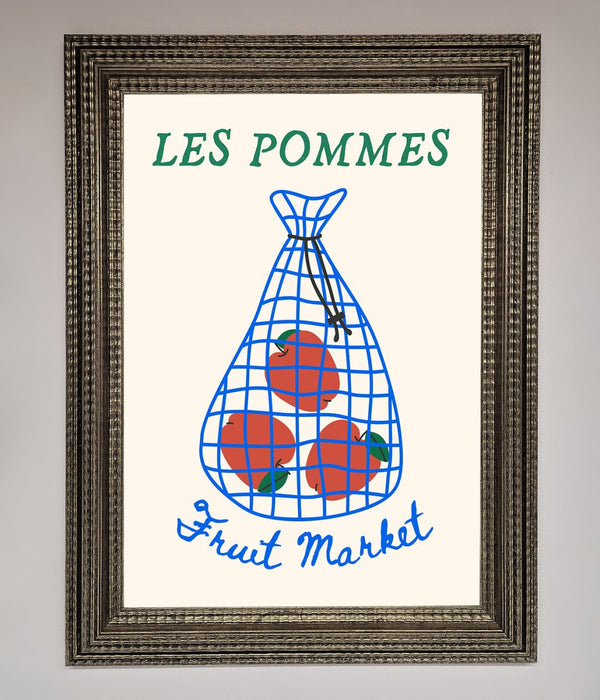 Les Pommes Framed Print - Hi Society