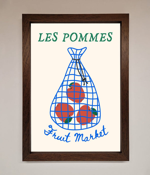 Les Pommes Framed Print - Hi Society