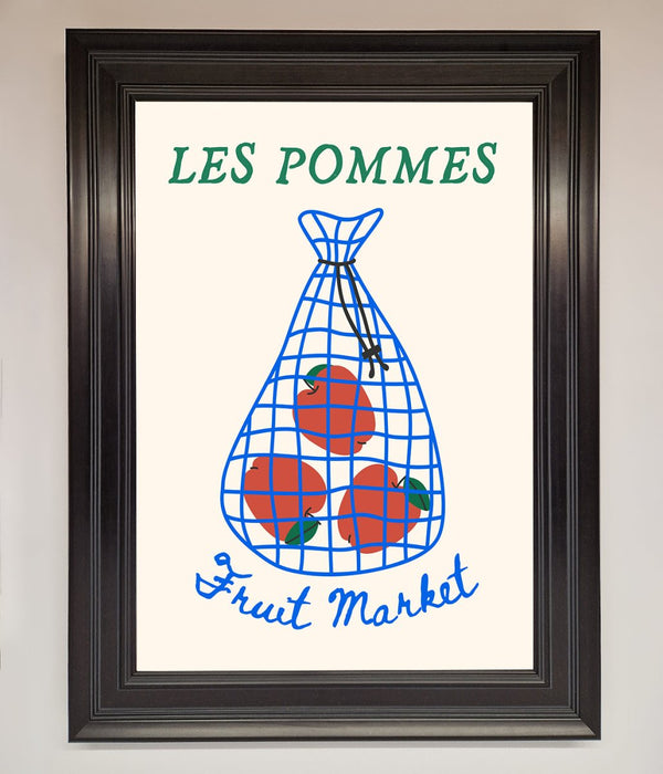 Les Pommes Framed Print - Hi Society