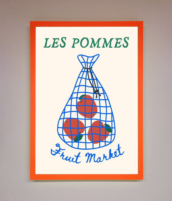 Les Pommes Framed Print - Hi Society