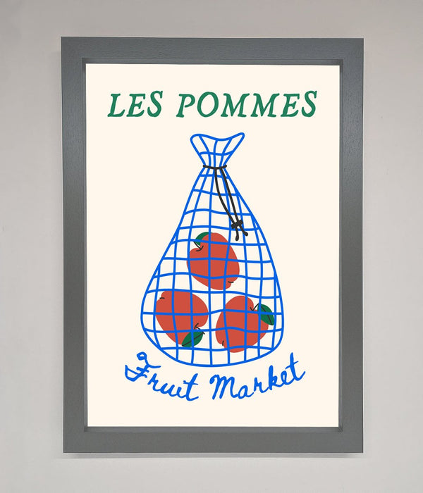 Les Pommes Framed Print - Hi Society