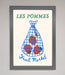 Les Pommes Framed Print - Hi Society